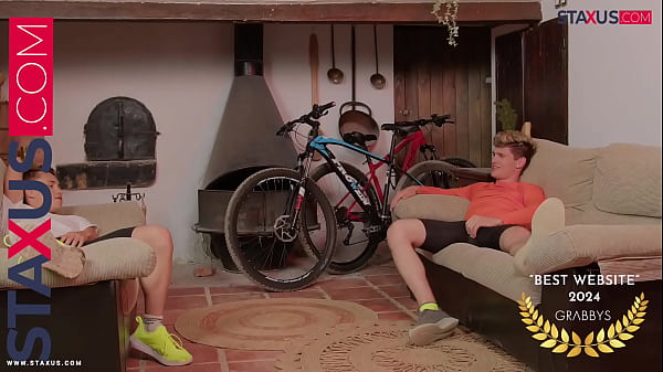 ️ Staxus :: Ride Me Hard :: Two Beautiful Cyclists Know How To Have A Good Time After A Ride.