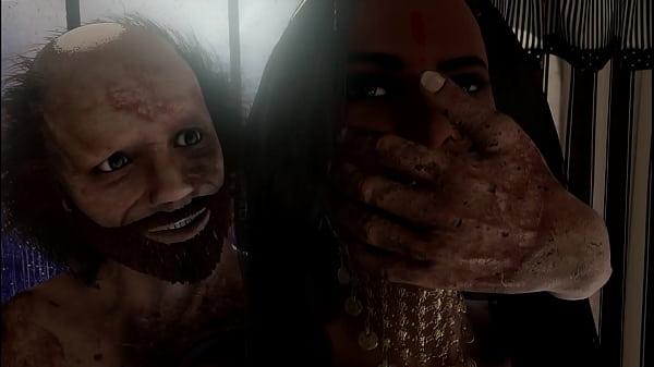 Bhab Hairy Desi Princess And Misterious Old Perv Stranger