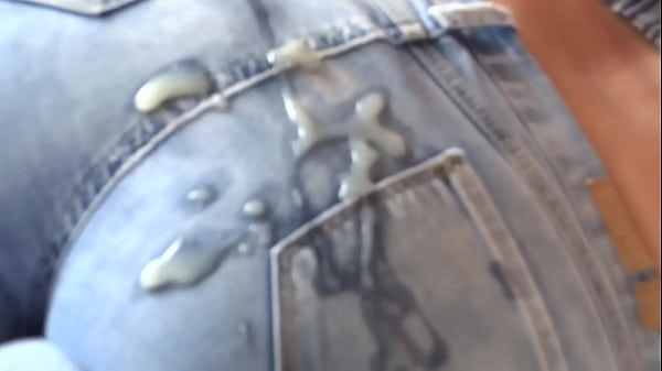 The Maid’ Stepson Cums In My Ass With Jeans On, Full Milk And Beautiful Cock