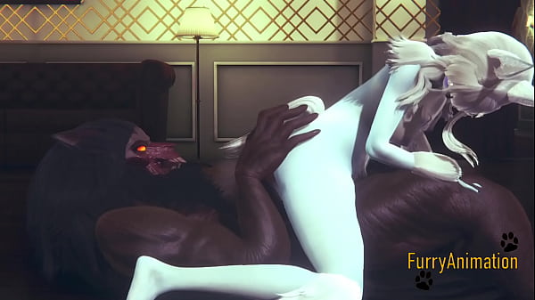 Furry Hentai – Demond Wolf _ Artic Fox Blowjob And Fucked – Japanese Yiff Anime Manga 3d