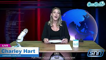 Camsoda – Hot Blonde Milf Rides Sybian And Masturbates During News Cast