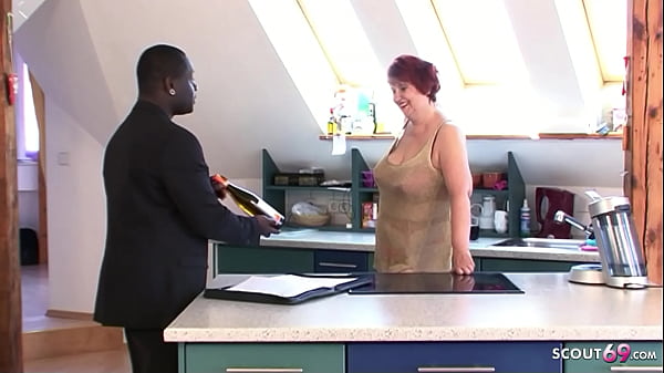 German Big Boobs Mature Granny Seduce Black Guy To Fuck